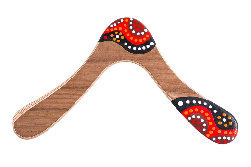- GENERIC : Boomerang en bois pour adultes, le Waak