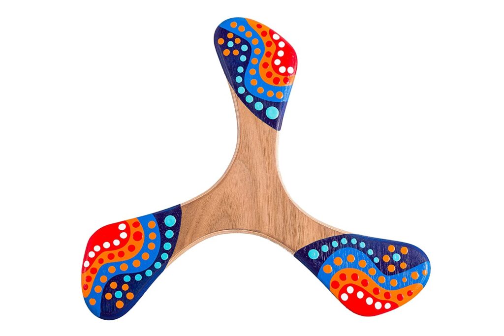 GENERIC : Boomerang en bois pour adultes, le Wankura