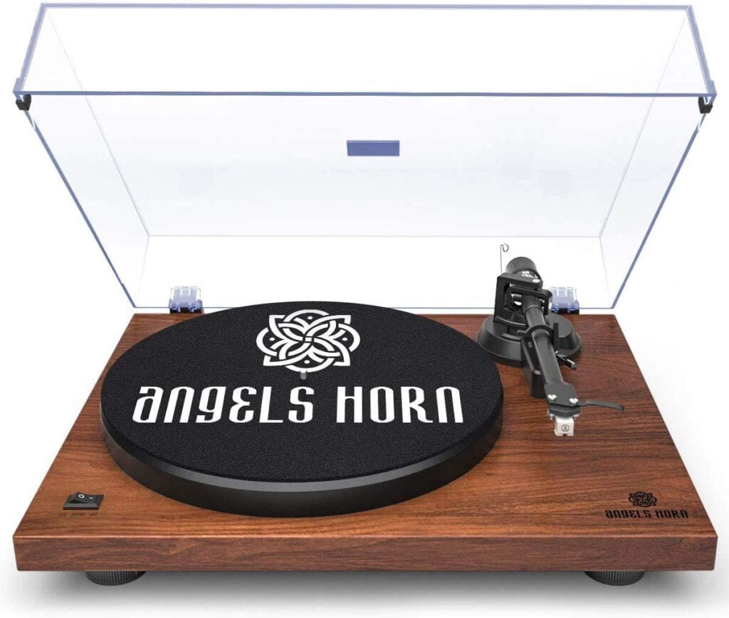 ANGELS HORN - Platine vinyle 33 et 45 tours avec fonction Bluetooth